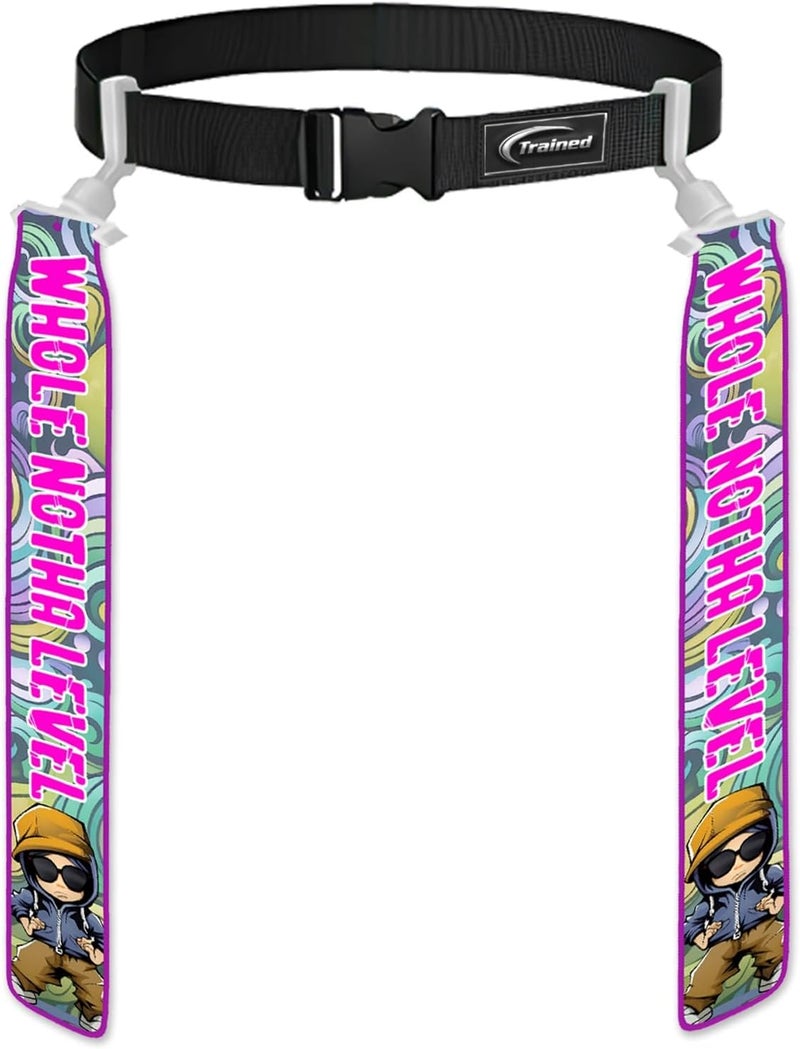 Trained Custom Flag Football Belt Set Includes 2 Pop Flag Football Flags and Belt | Durable Adult Flag Football Belts - Image 1